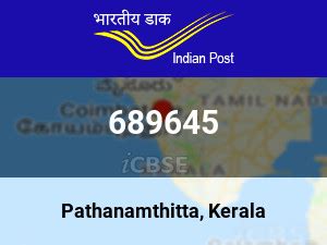 City/Villages Under This Pin Code 689645 .